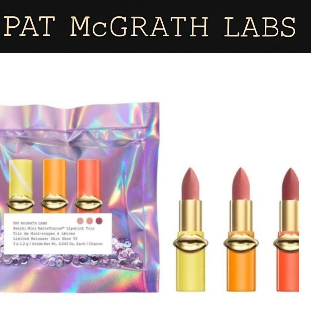 Pat McGrath Labs Mini MatteTrance Lipstick Trio